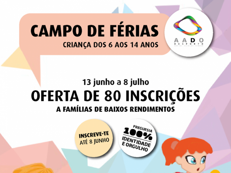 A UFAV oferece 80 inscri&ccedil;&otilde;es em campo de f&eacute;rias, a fam&iacute;lias de baixos rendimentos