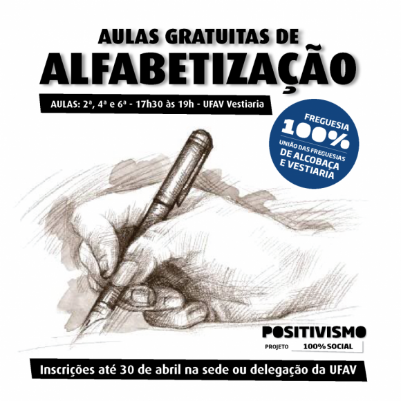 Aulas de Alfabetização gratuitas