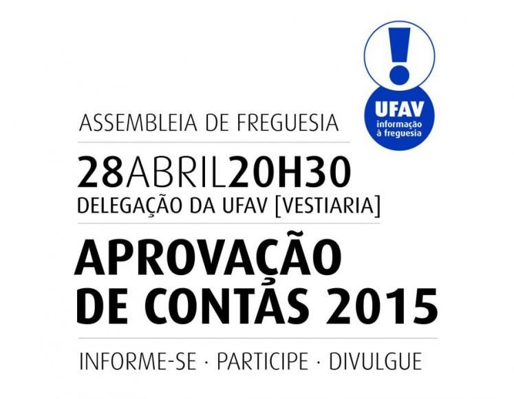 Assembleia para Aprova&ccedil;&atilde;o de contas 2015