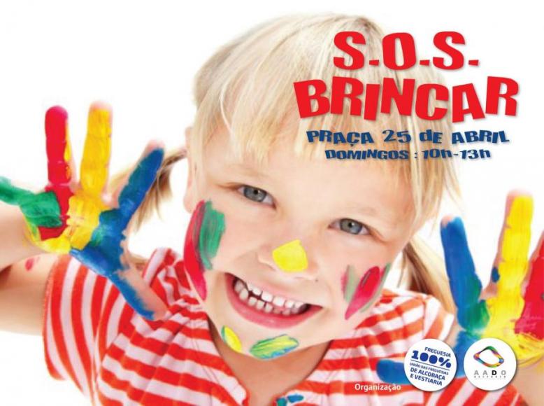 SOS Brincar traz as crianças para a rua