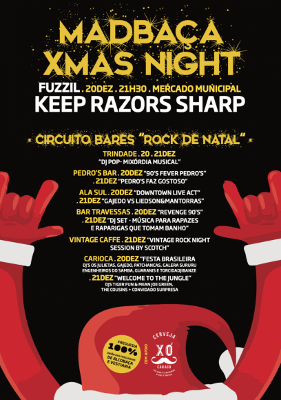 Madbaça Xmas Night está de regresso