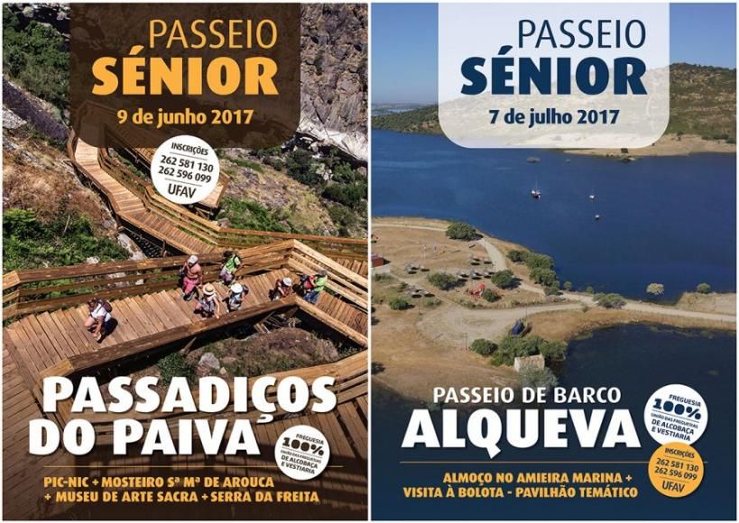 Abertas as inscri&ccedil;&otilde;es para o Passeio S&eacute;nior