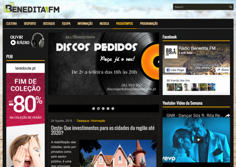 Grande Entrevista ... na Rádio Benedita