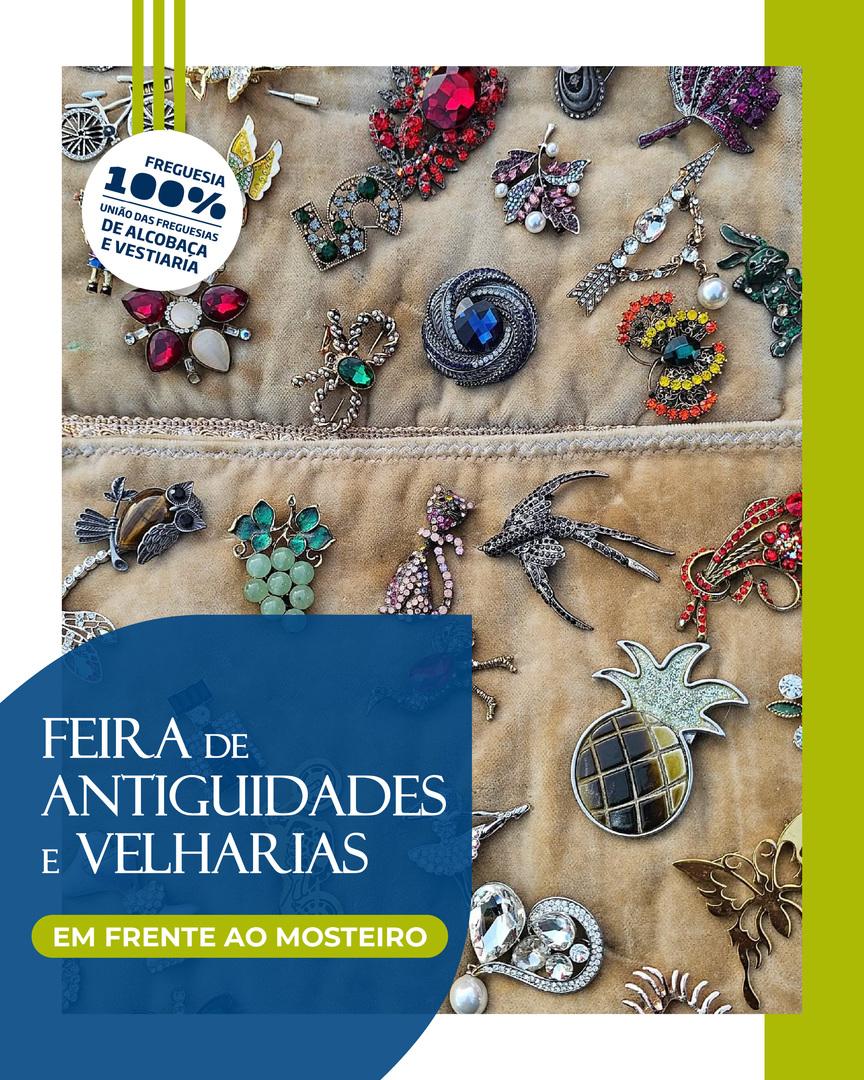 Visite a FAVA – Feira de Antiguidades e Velharias de Alcobaça!