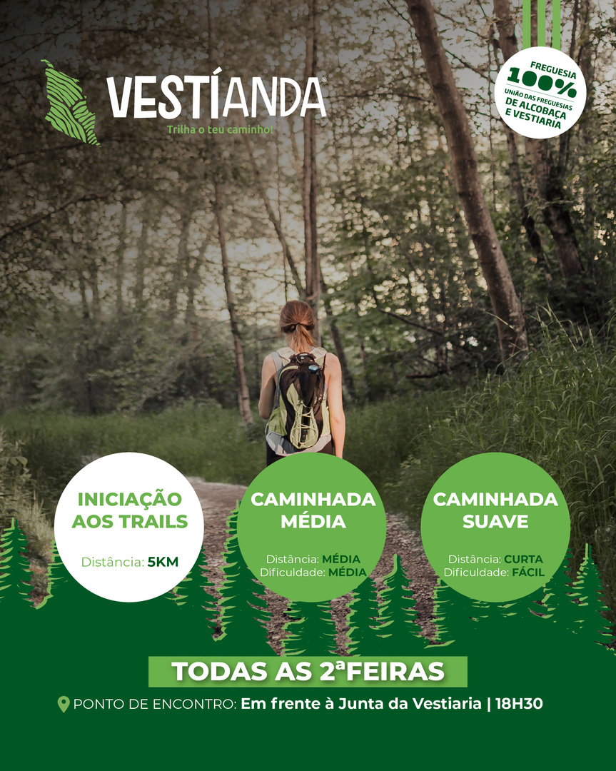 RONTO PARA O NOSSO TRAIL?