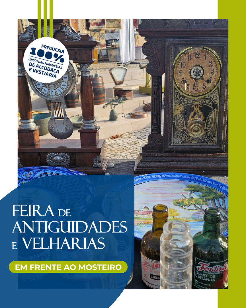 Visite a FAVA – Feira de Antiguidades e Velharias de Alcobaça!