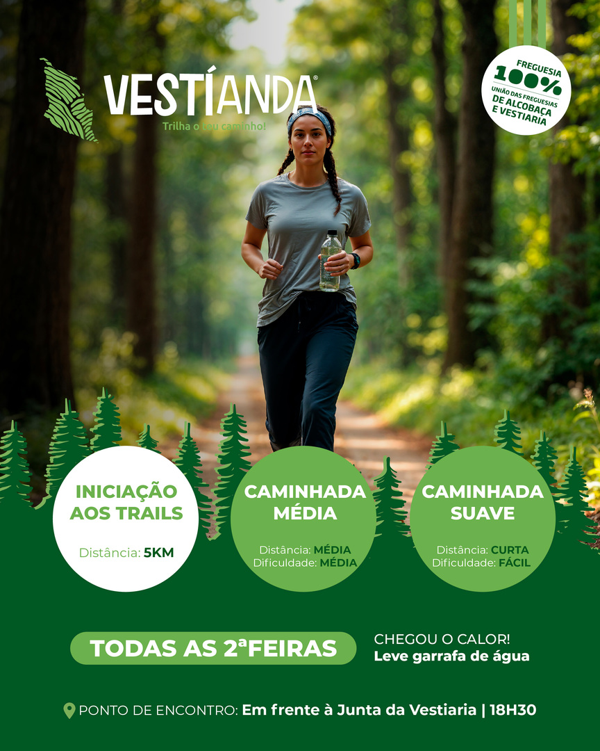 PRONTO PARA O NOSSO TRAIL?