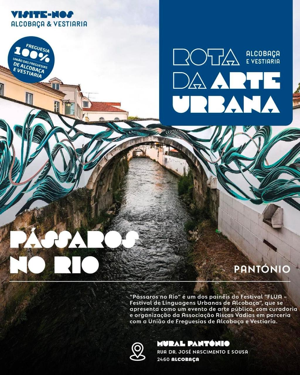 Rota da Arte Urbana – Alcobaça & Vestiaria