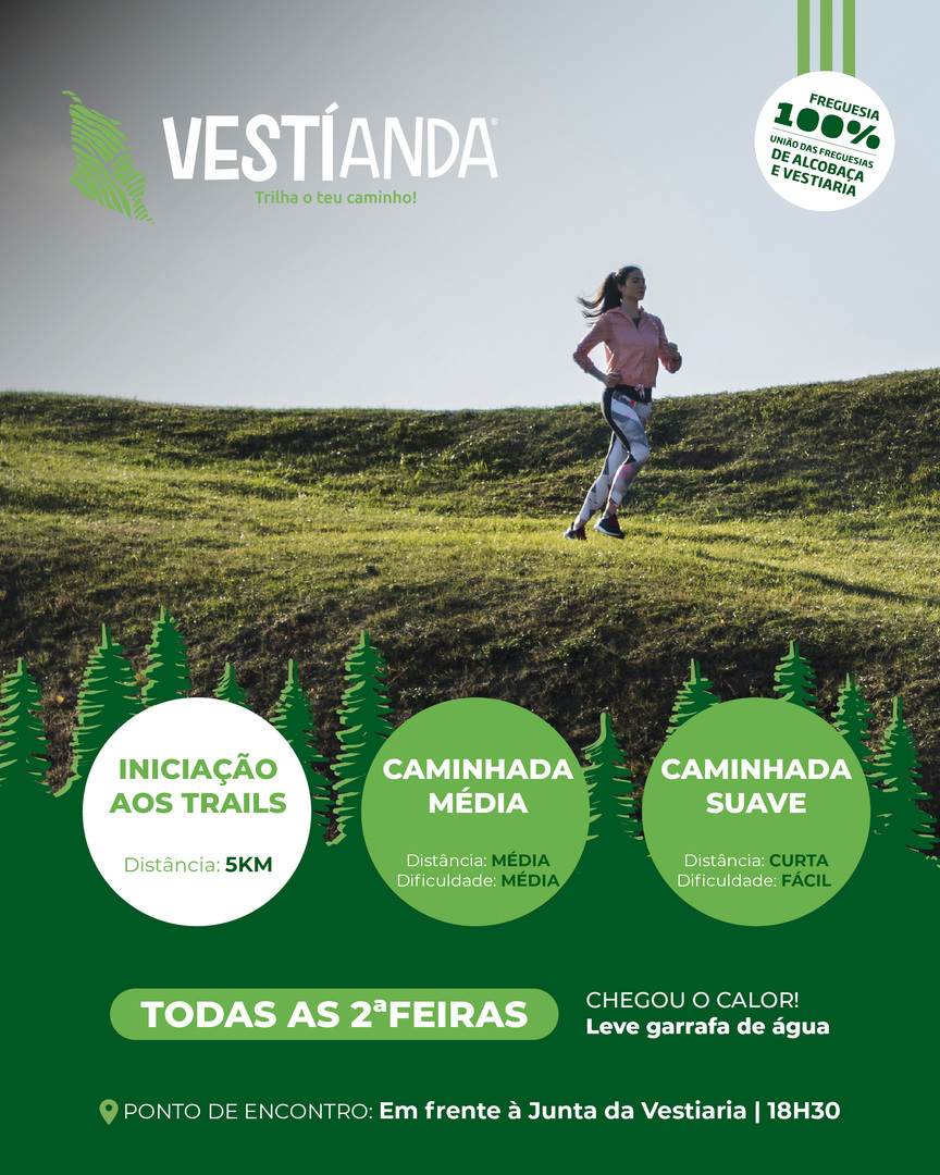 PRONTO PARA O NOSSO TRAIL?