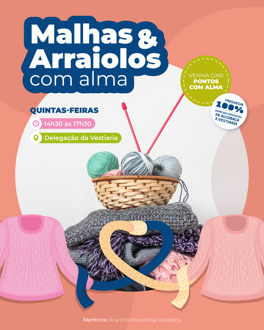 Malhas e Arraiolos com Alma