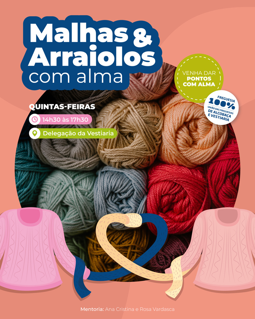 Malhas e Arraiolos com Alma