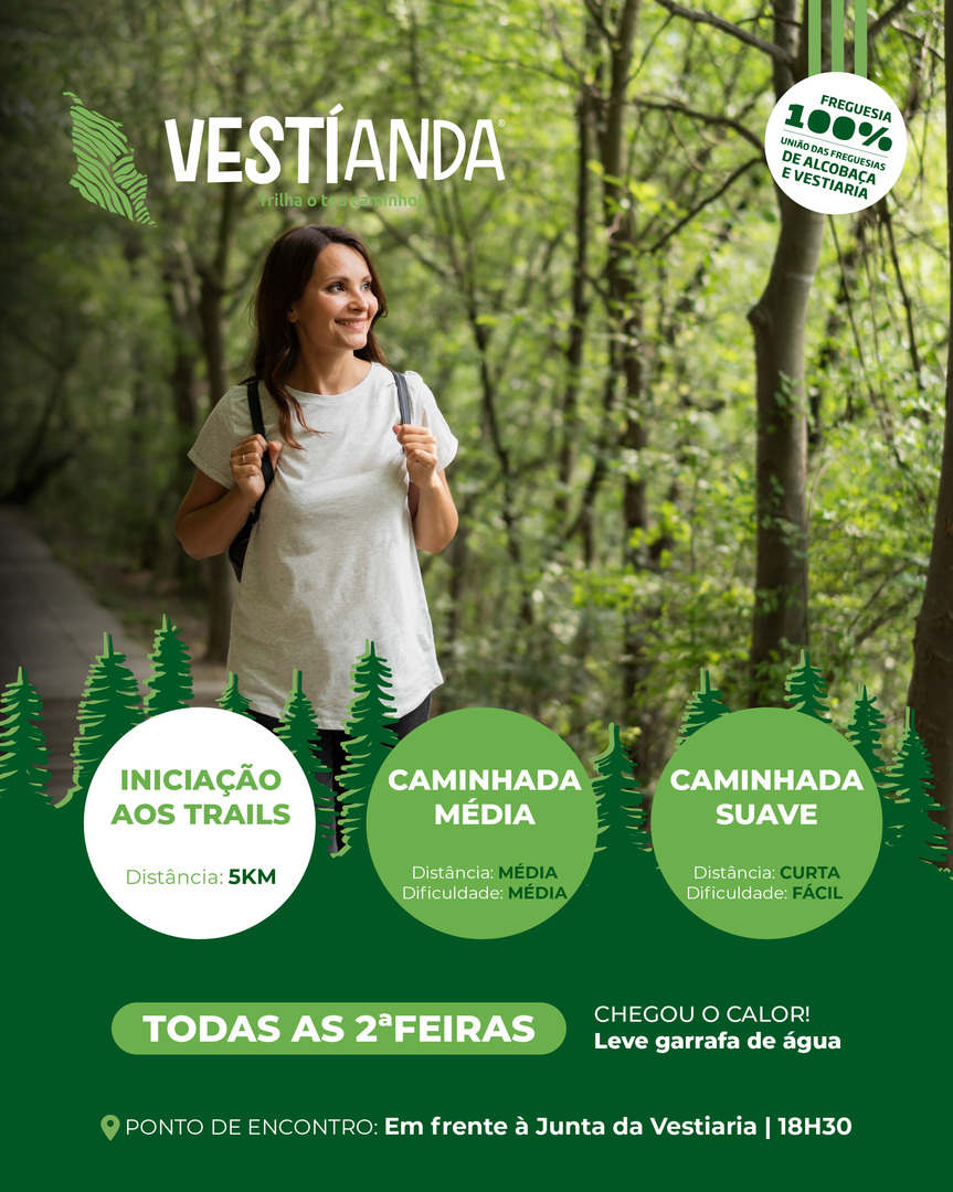 PRONTO PARA O NOSSO TRAIL?